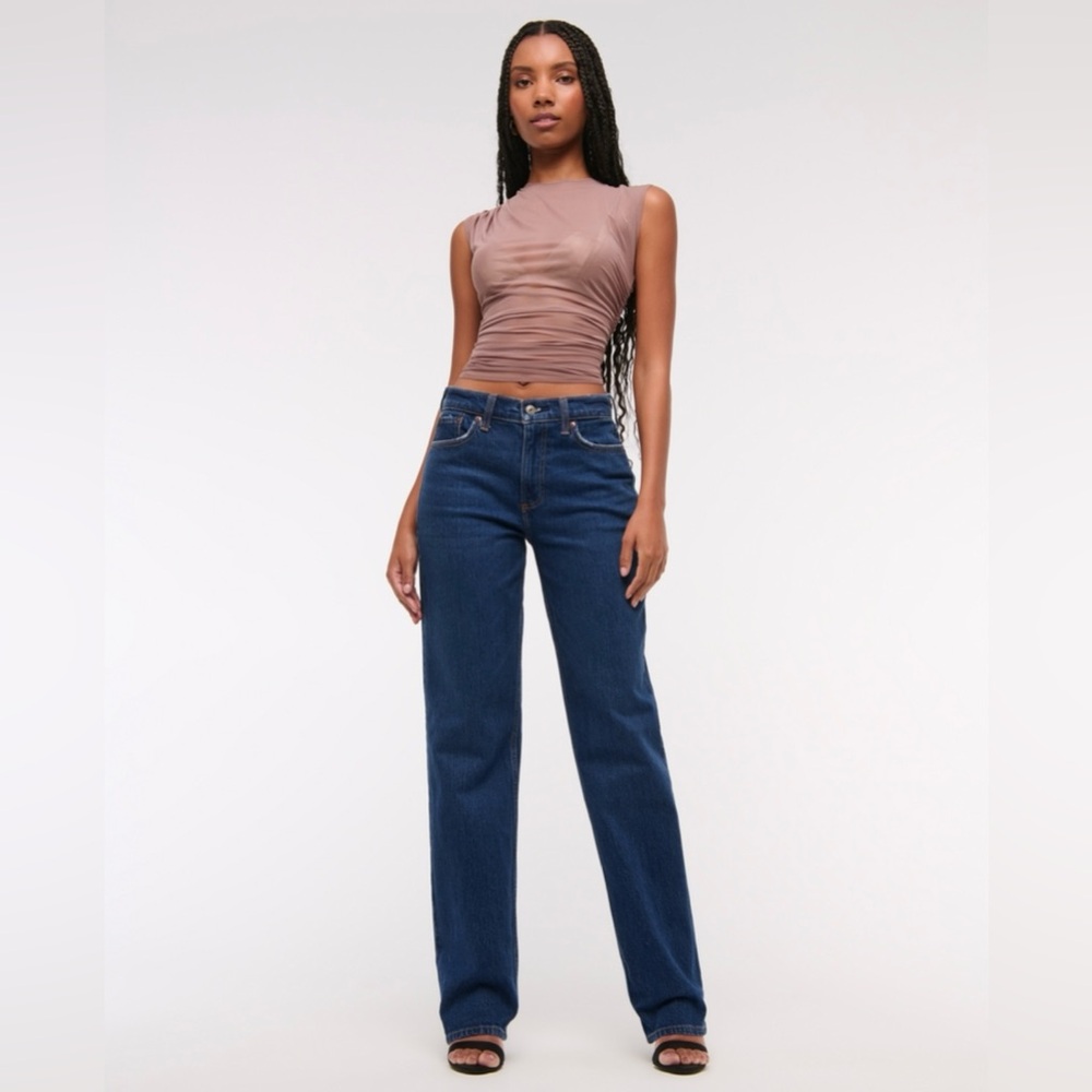 Abercrombie & Fitch Curve Love The Baggy Low Rise